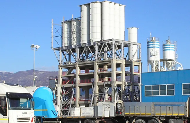 système de dosage silos monolithiques verticaux