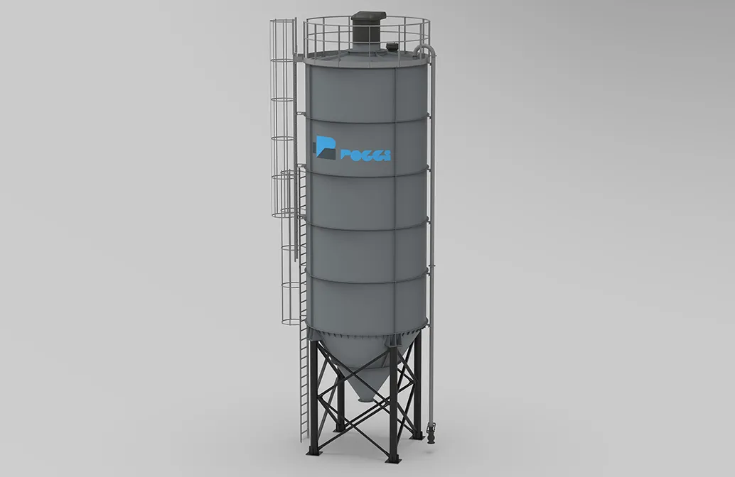 Bolted vertical silos