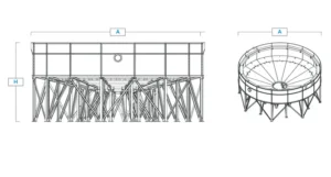 Décanteur Dynamique Dessin Technique