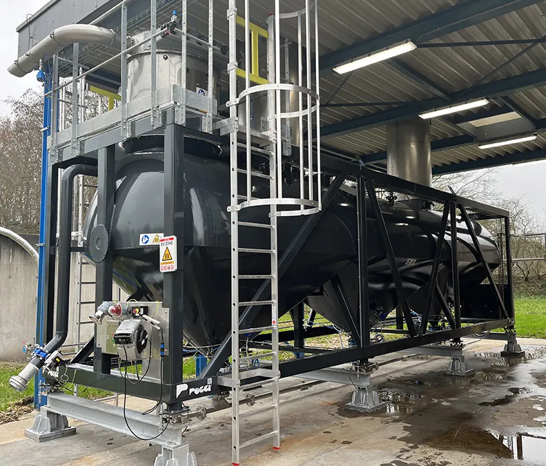 Pneumatisches Silo für Düngemittel