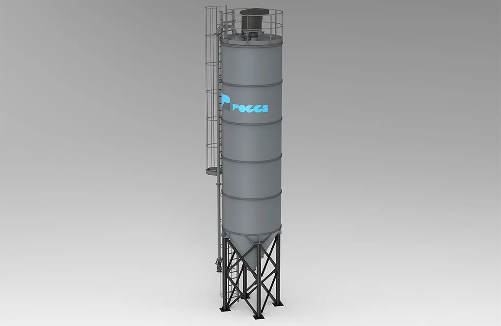 Telescopic vertical silos