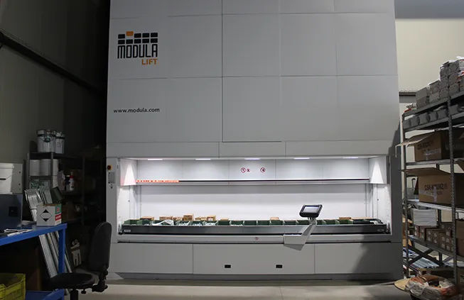 Almacen automático de piezas de repuesto Poggi