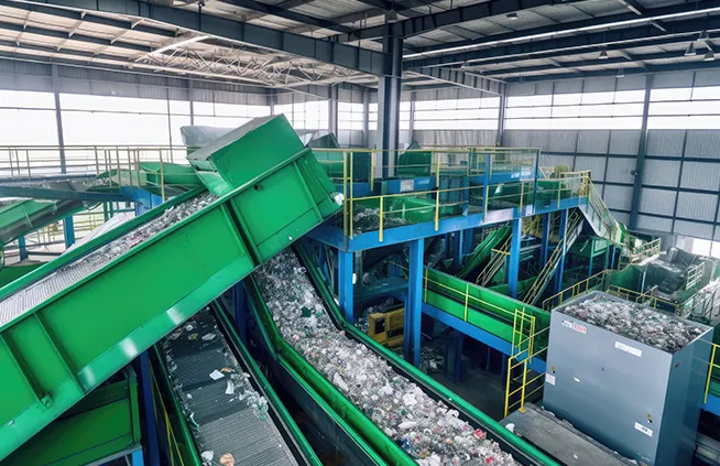 Conveyors for waste handling and storage Poggi