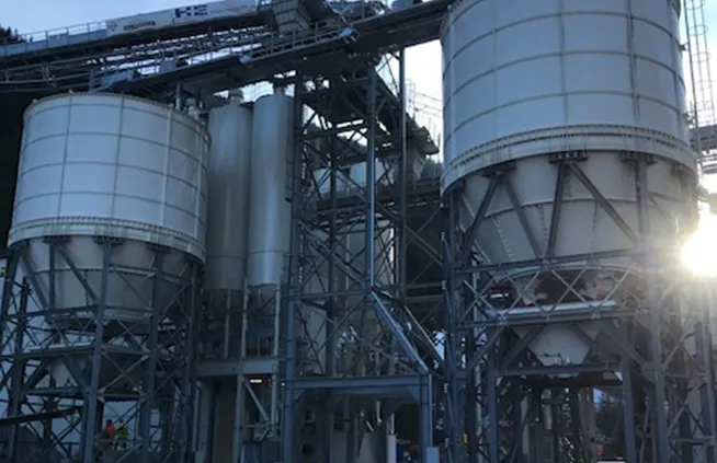 Silos pour Chantier de Tunnel
