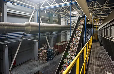 Stockage pour le secteur de la gestion environnementale