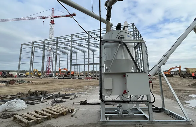 construction powder blender