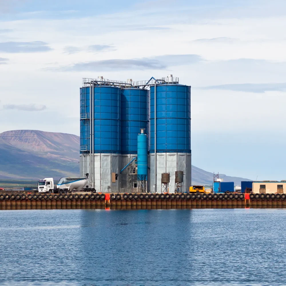 Silos per-stoccaggio-portuale